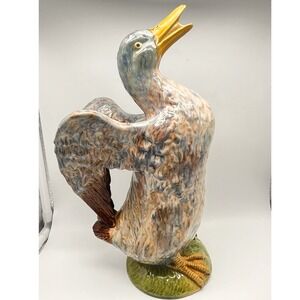 Antique Portuguese Majolica‎ Duck